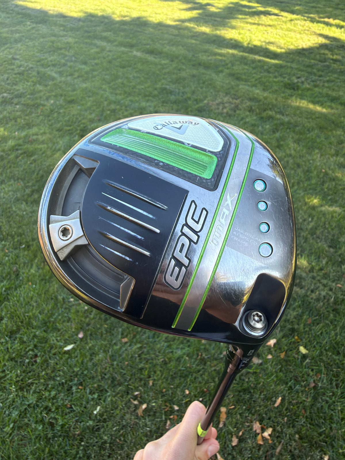 Callaway EPIC Max Driver 10.5° Cypher Forty 5.0 Senior Flex 45.25" +HC NICE