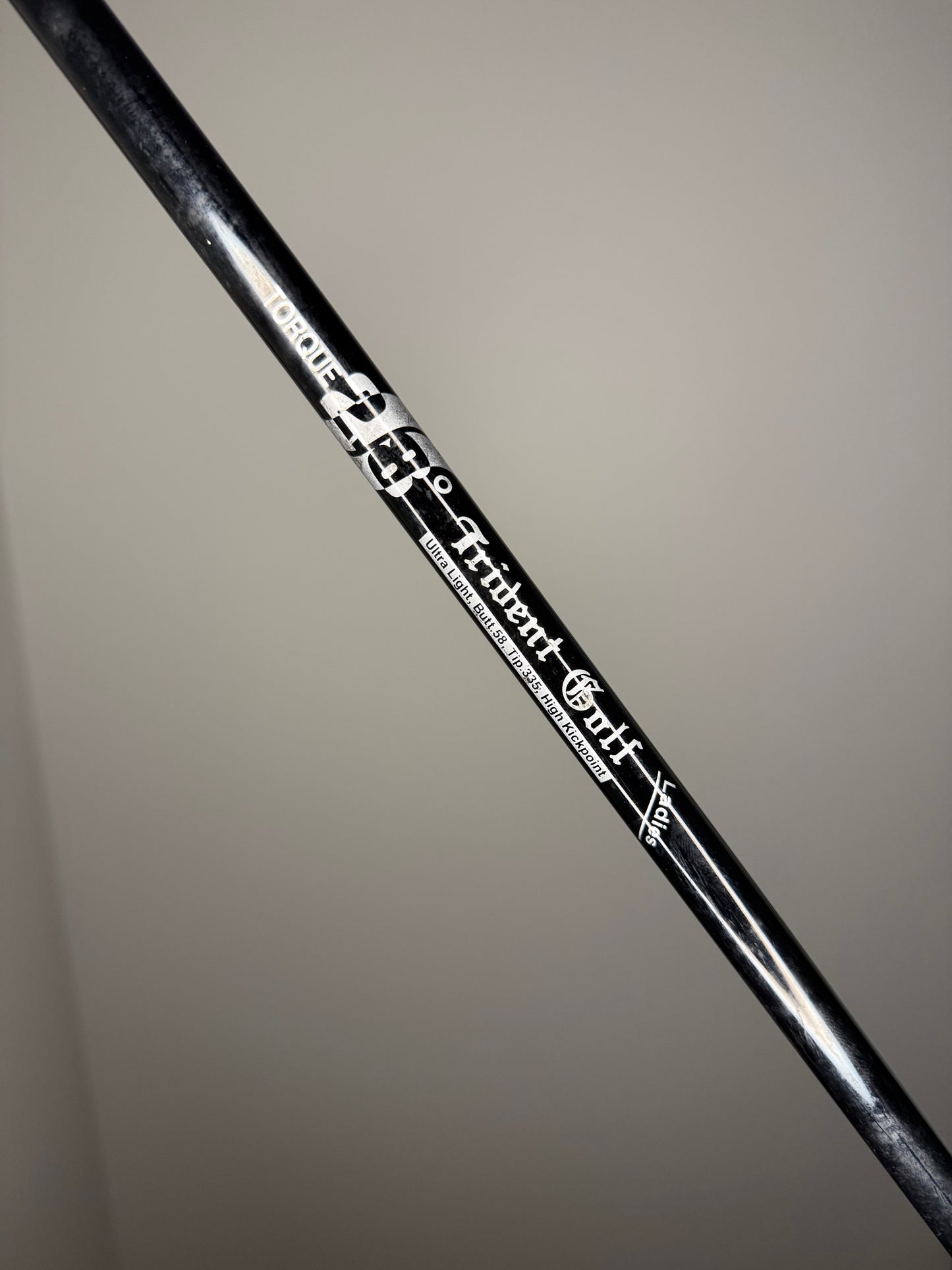 Trident Golf Variable Wt. Ti Driver 10° Ladies Flex Lefty 44.25″ +HC NICE