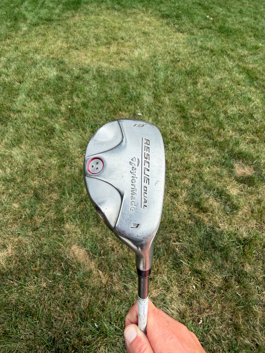 TaylorMade Rescue Dual 3 Hybrid 19° 65g Stiff Flex 40.25" NICE