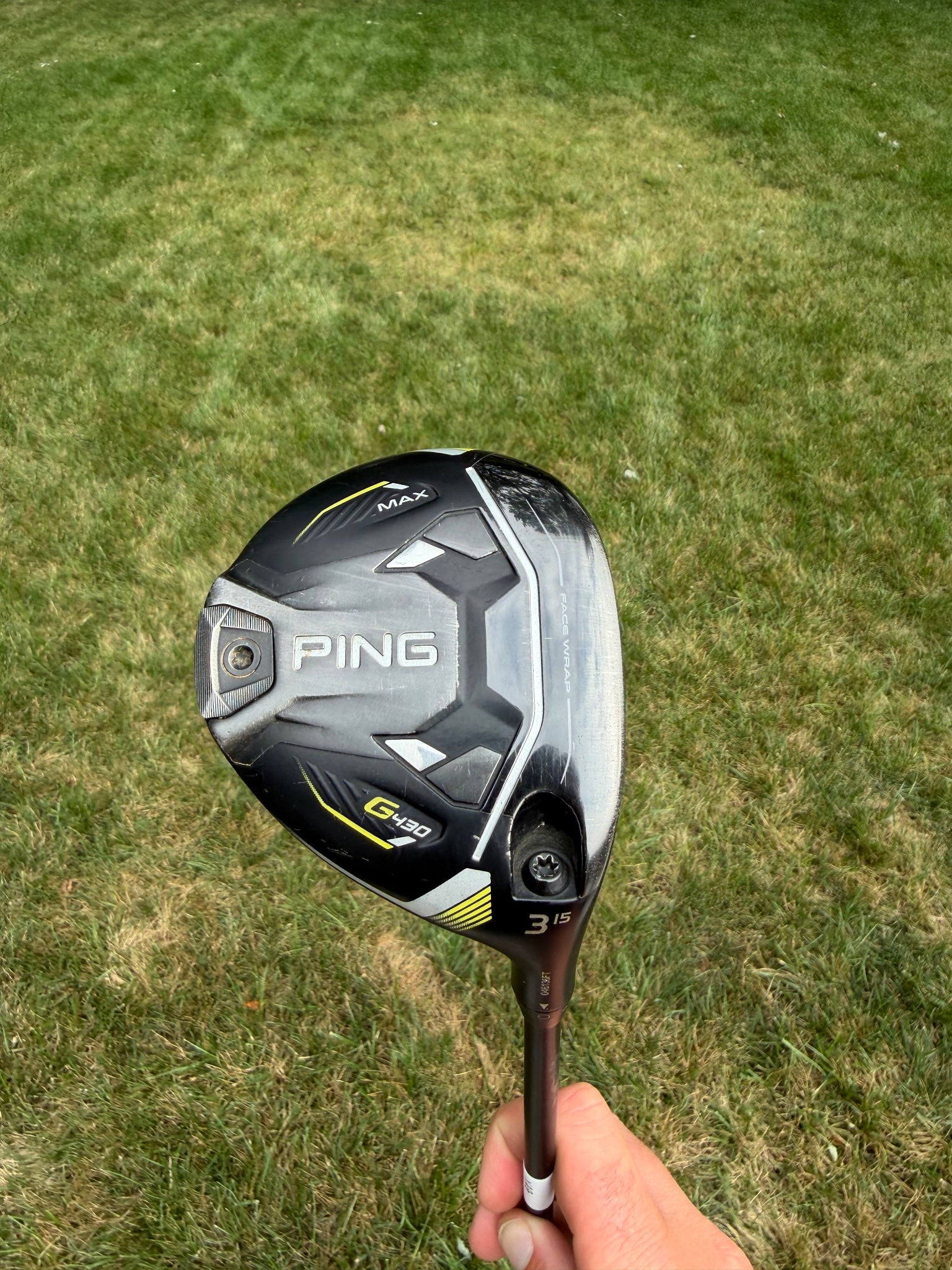 Ping G430 MAX 3-Wood 15° Rogue 130msi Stiff Flex 42.75"