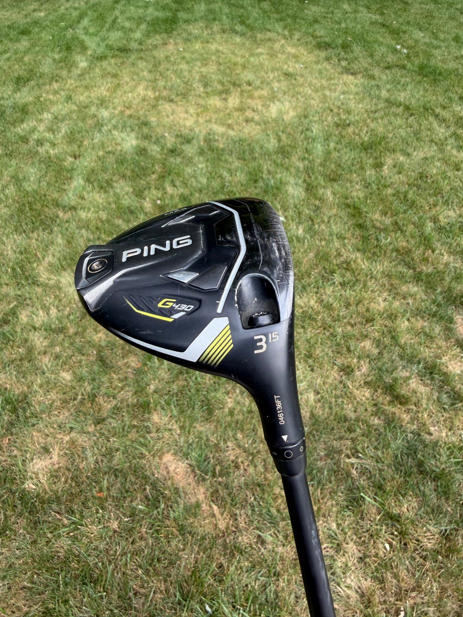Ping G430 MAX 3-Wood 15° Rogue 130msi Stiff Flex 42.75" — photo 8