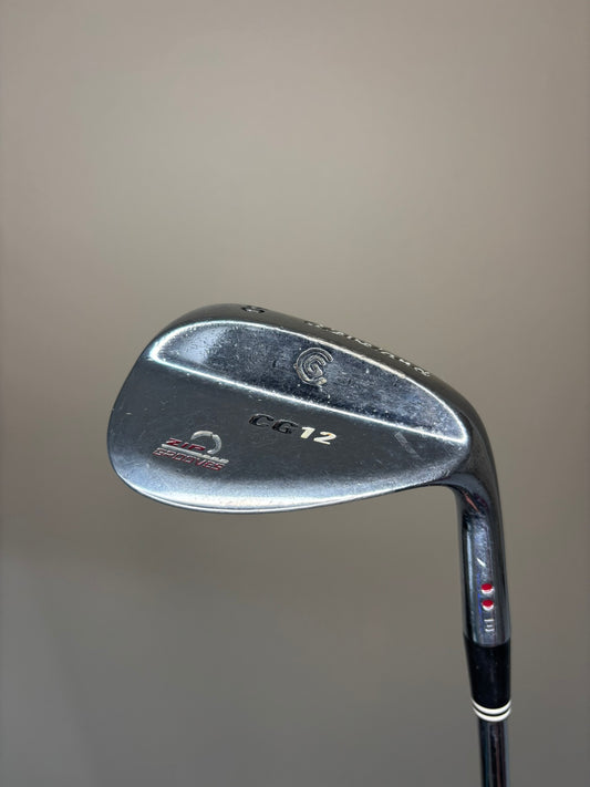 Cleveland CG12 Zip Grooves Chrome Lob Wedge 60° / 10 Wedge Flex 35.5″ NICE