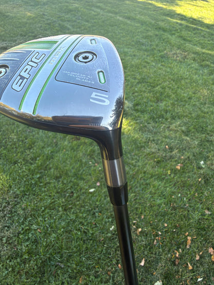 Callaway EPIC Max 5-Wood Cypher Fifty 5.0 Senior Flex 42.5" +HC NICE — photo 6