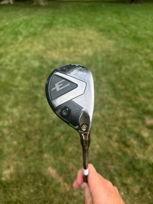 Callaway Elyte Max Fast 4 Hybrid 23° Vanquish R2 Senior Flex 40.5" +HC