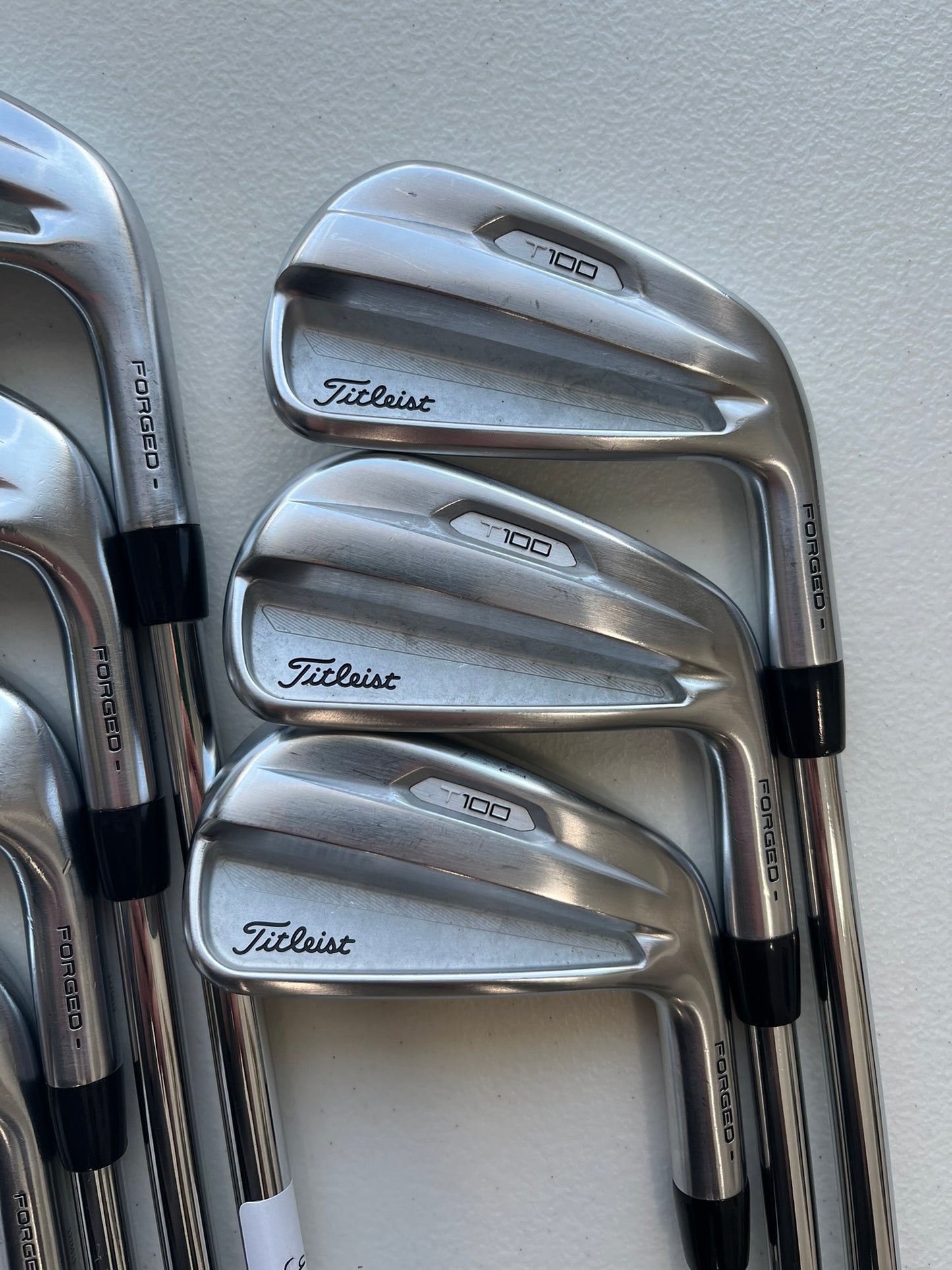 Titleist 2021 T100 Iron Set 4-PW Project X Rifle Extra Stiff Flex Standard NICE