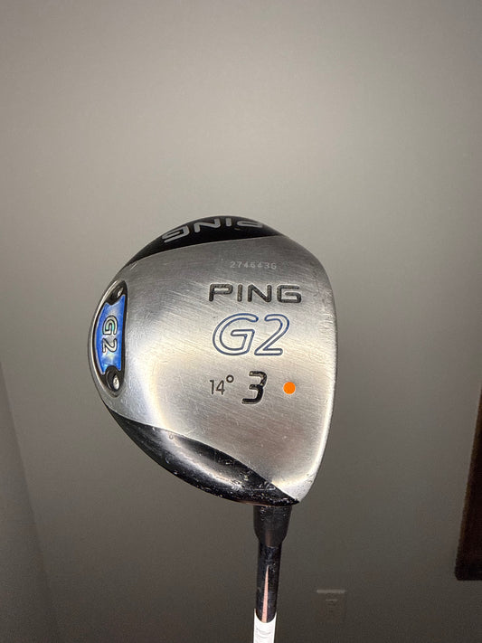 Ping G2 3-Wood 14° Regular Flex 43″ +HC