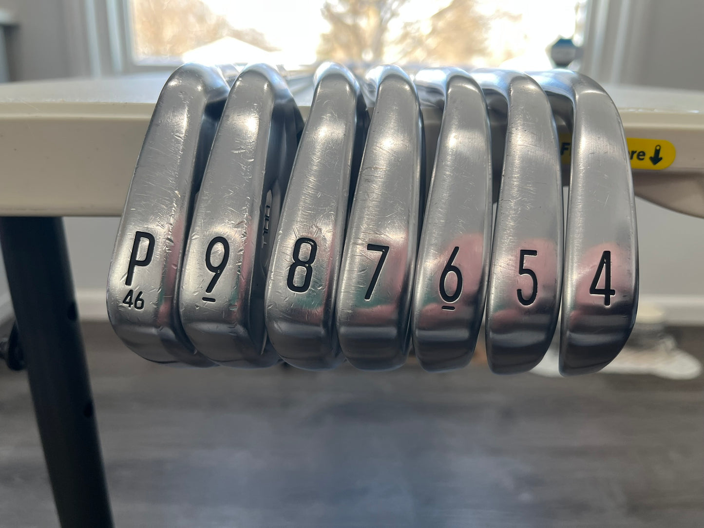 Titleist 2021 T100 Iron Set 4-PW Project X Rifle Extra Stiff Flex Standard NICE