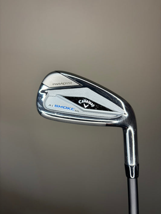 Photo of Callaway Paradym Ai Smoke HL 7-Iron Regular Flex Cypher Sixty 5.5