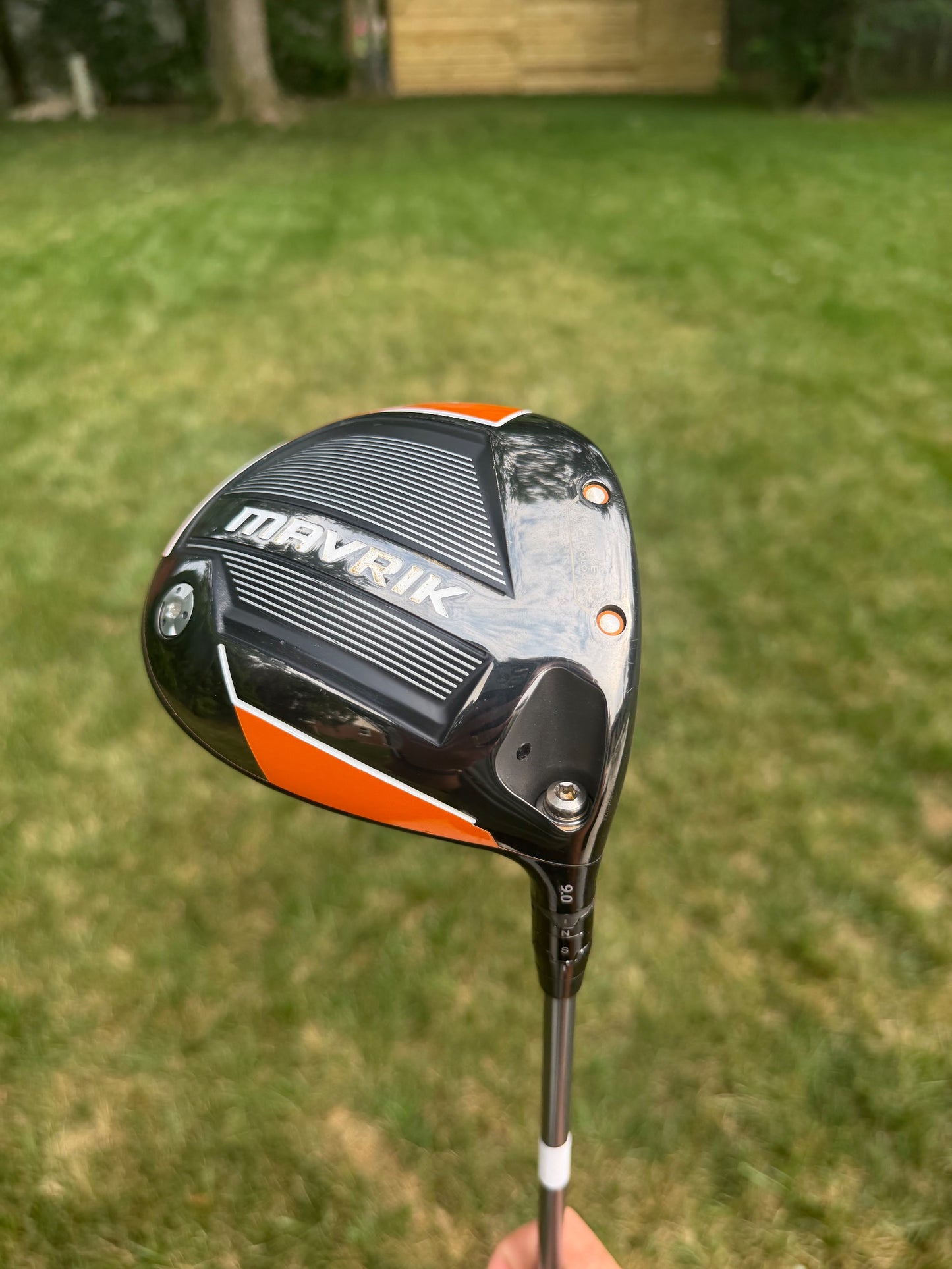 Callaway Mavrik Driver 9° HZRDUS Orange Stiff Flex 45" +HC NICE