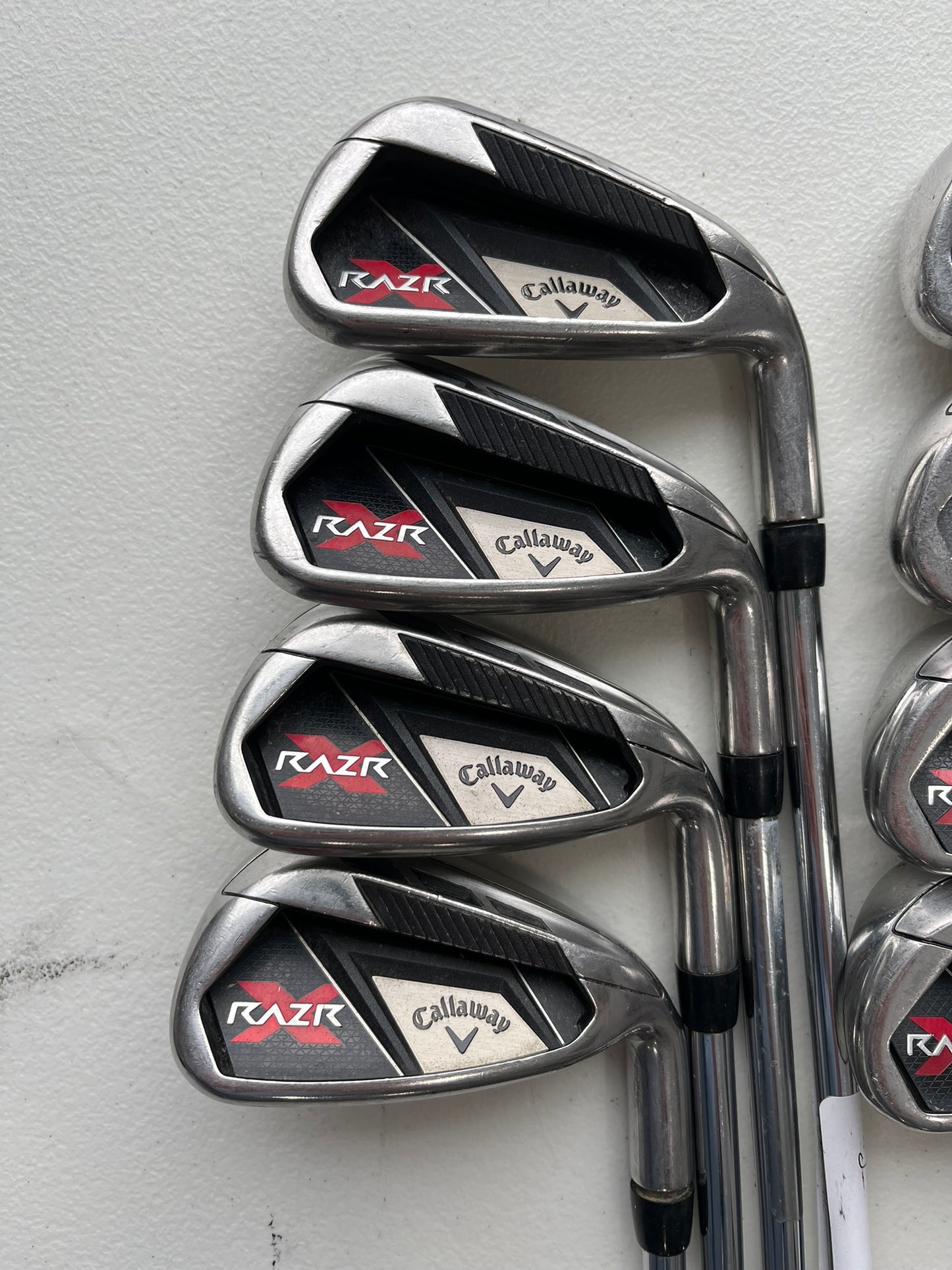 Callaway Razr X Iron Set 3-PW Uniflex Regular Flex +2″ NICE