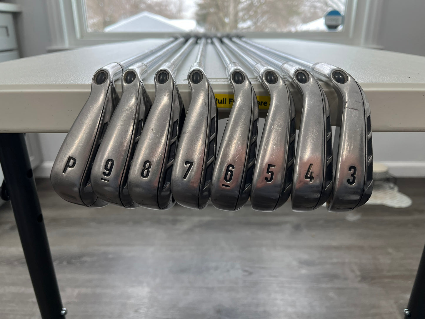 Callaway Razr X Iron Set 3-PW Uniflex Regular Flex +2″ NICE