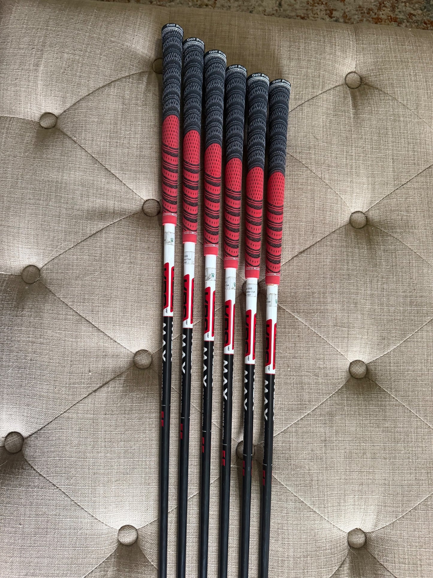 PXG 0311 XP GEN6 Iron Set 5-PW KBS Max 55 Senior Flex +1/2" NICE — photo 11