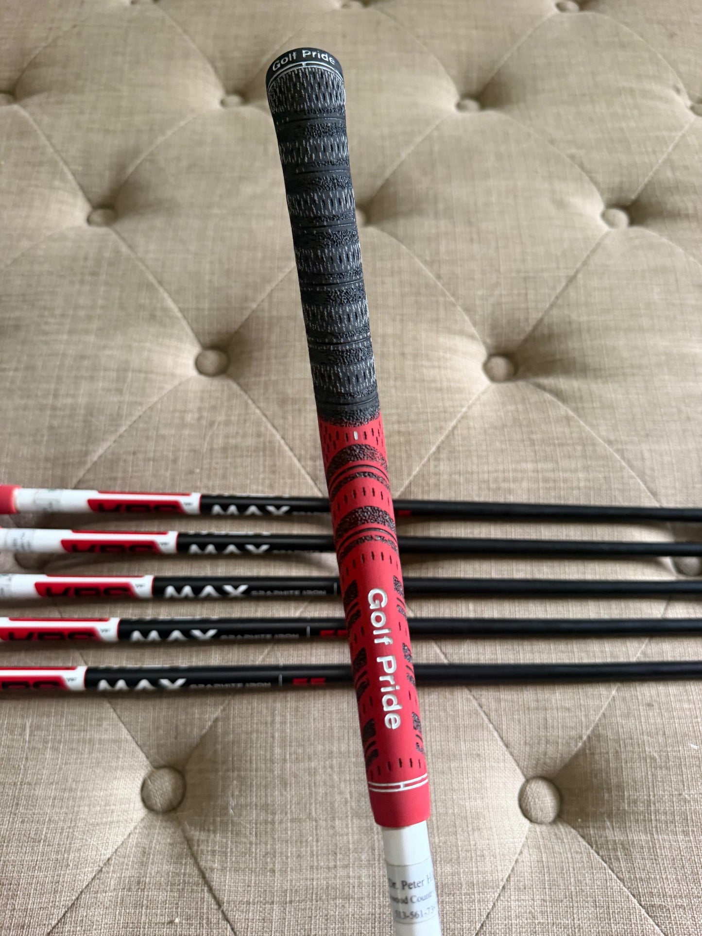 PXG 0311 XP GEN6 Iron Set 5-PW KBS Max 55 Senior Flex +1/2" NICE — photo 9