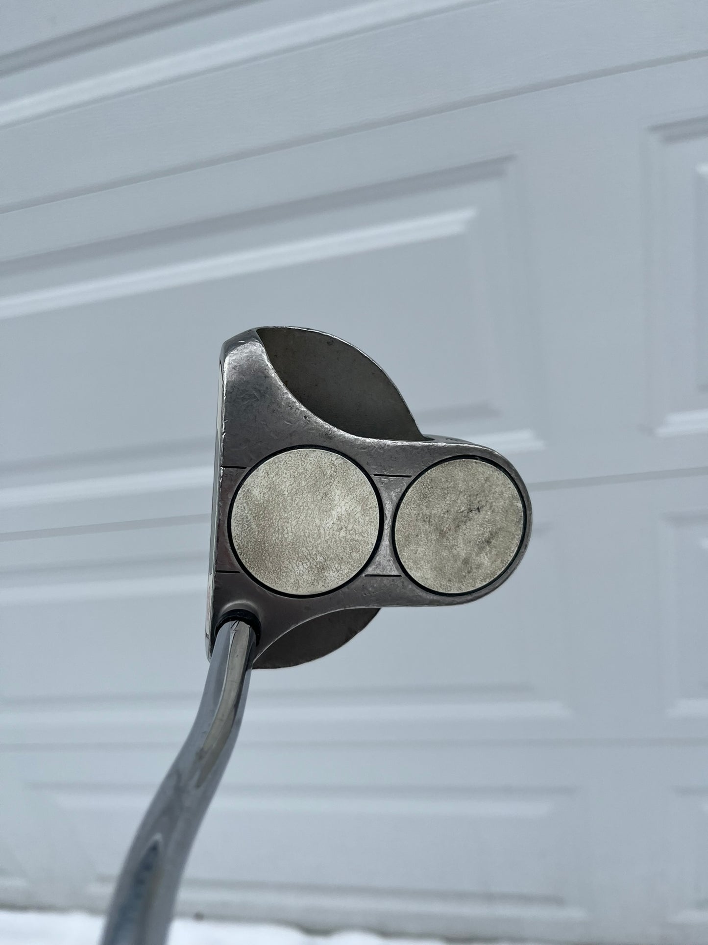 Odyssey White Steel 2-Ball Putter 35″