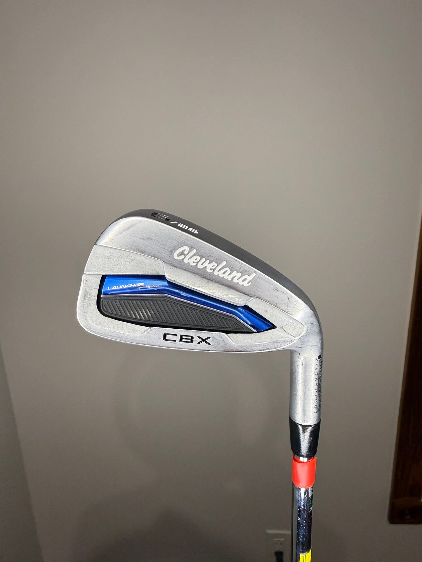 Cleveland CBX 6-Iron 26° Dynamic Gold DST 98 Stiff Flex 37.5″ NICE