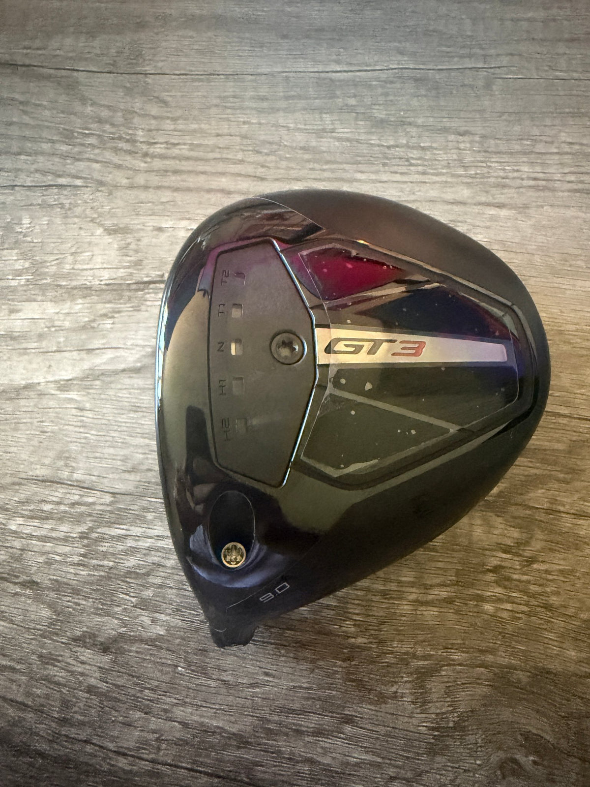 Titleist GT3 Driver 9° Lefty Head Only NICE
