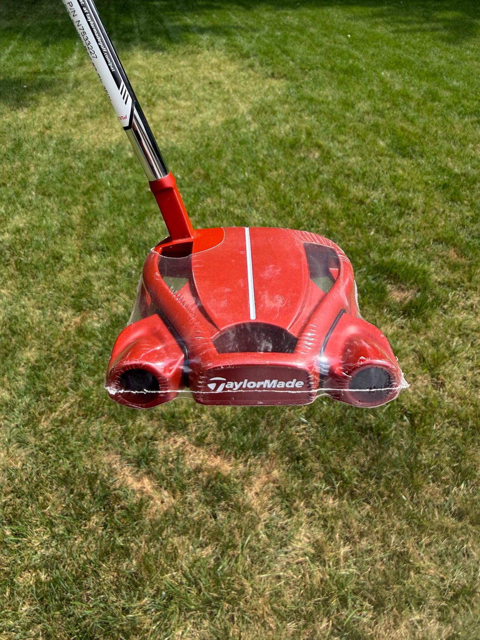 TaylorMade Spider Red Small Slant Putter 35" +HC NEW — photo 4