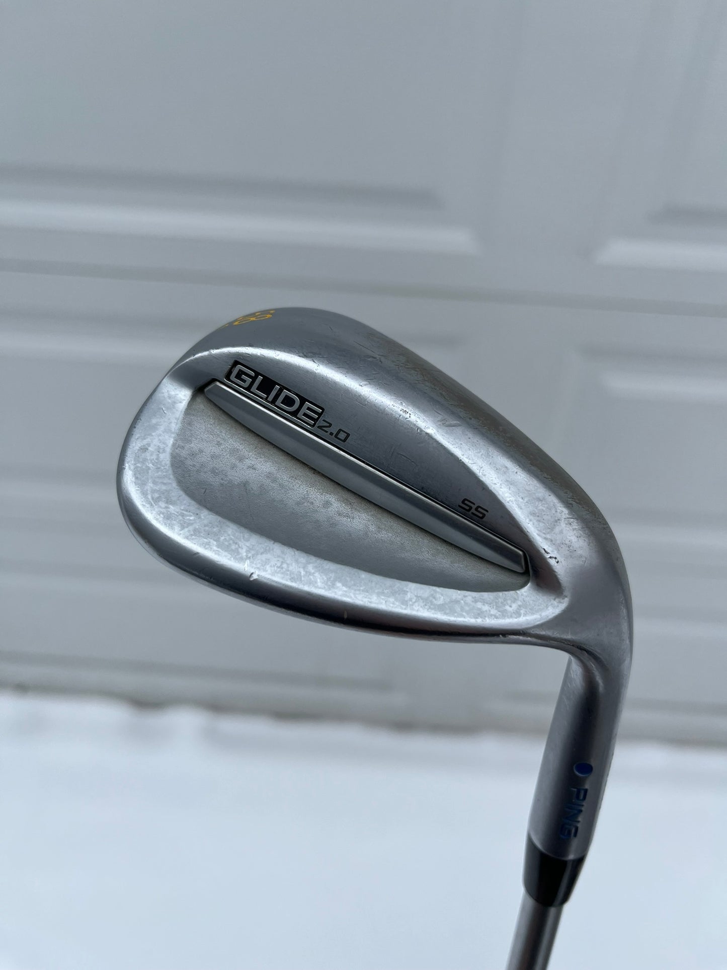Ping Glide 2.0 Lob Wedge 58° / 10 Blue Dot C-Taper 130 Extra Stiff Flex 35.25″