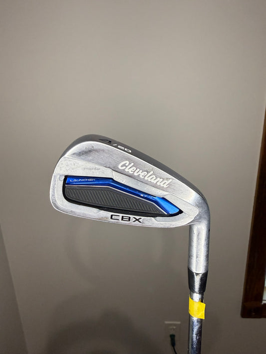 Cleveland CBX 4-Iron 20° Dynamic Gold DST 98 Regular Flex 39″ NICE