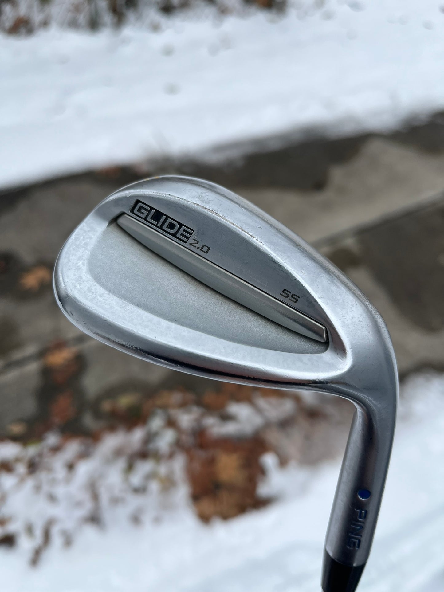 Ping Glide 2.0 Lob Wedge 58° / 10 Blue Dot C-Taper 130 Extra Stiff Flex 35.5″