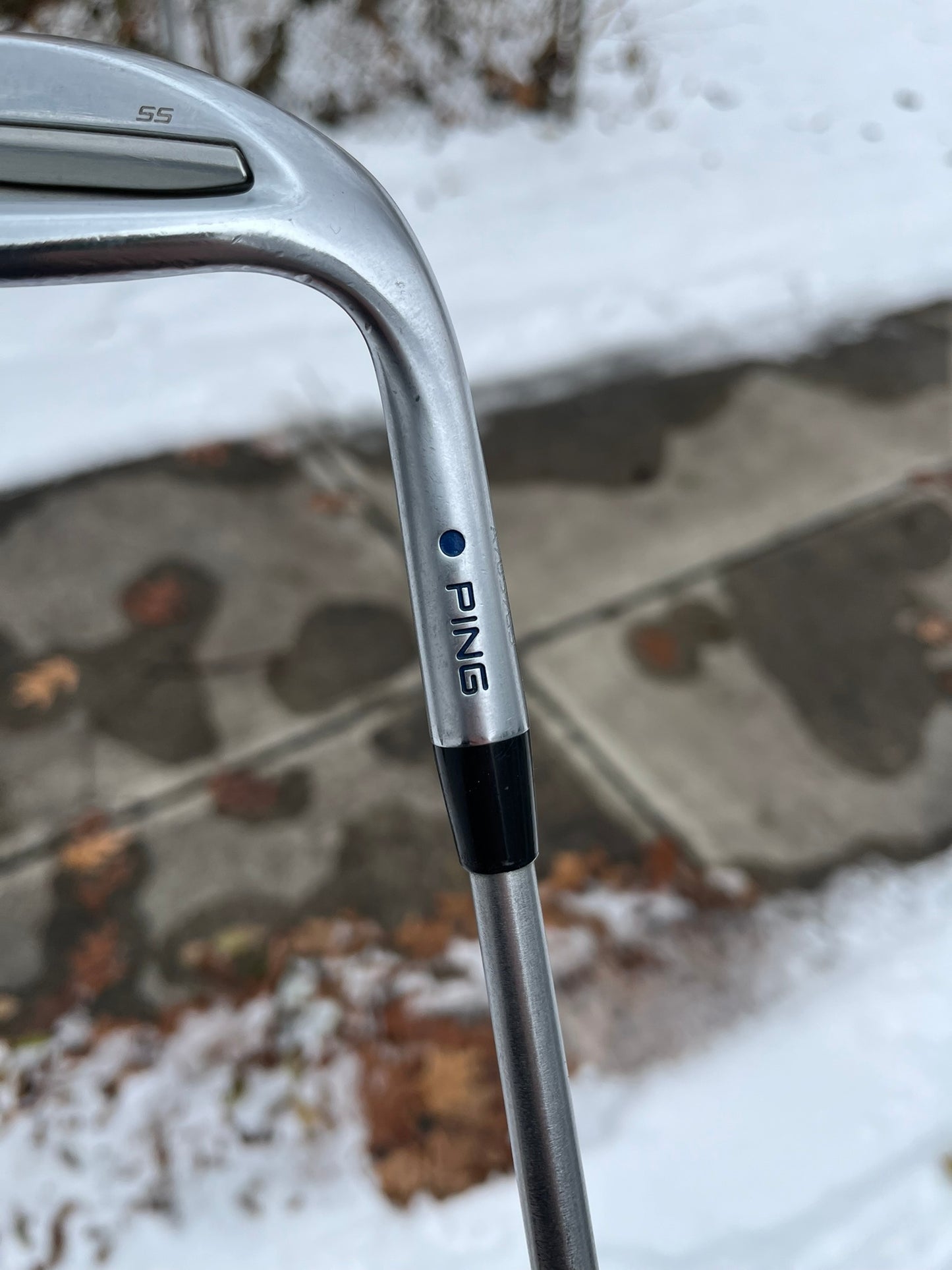 Ping Glide 2.0 Lob Wedge 58° / 10 Blue Dot C-Taper 130 Extra Stiff Flex 35.5″