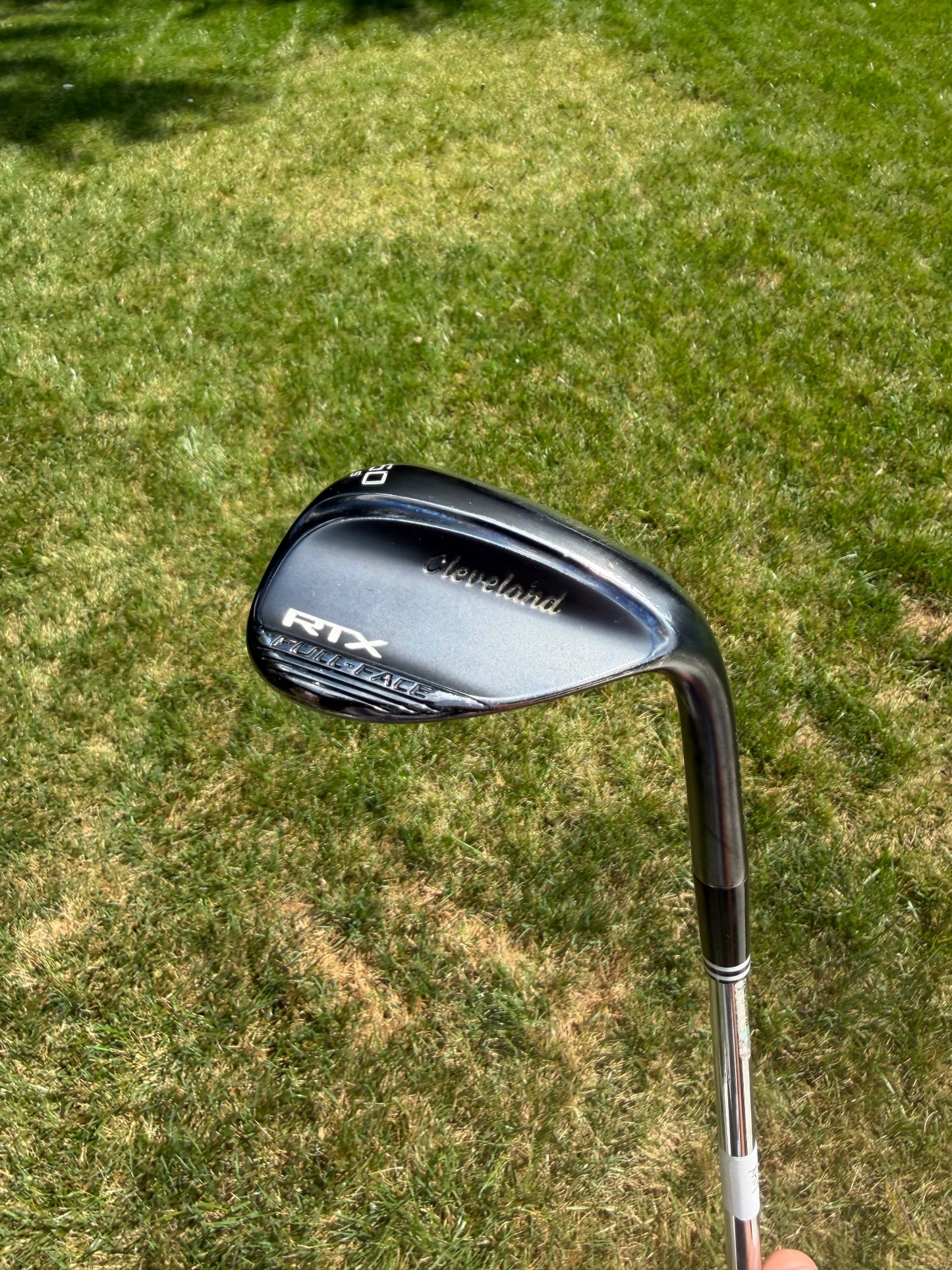Cleveland RTX Full Face Black Satin Lob Wedge 60°/9 Spinner Wedge Flex 35" NICE