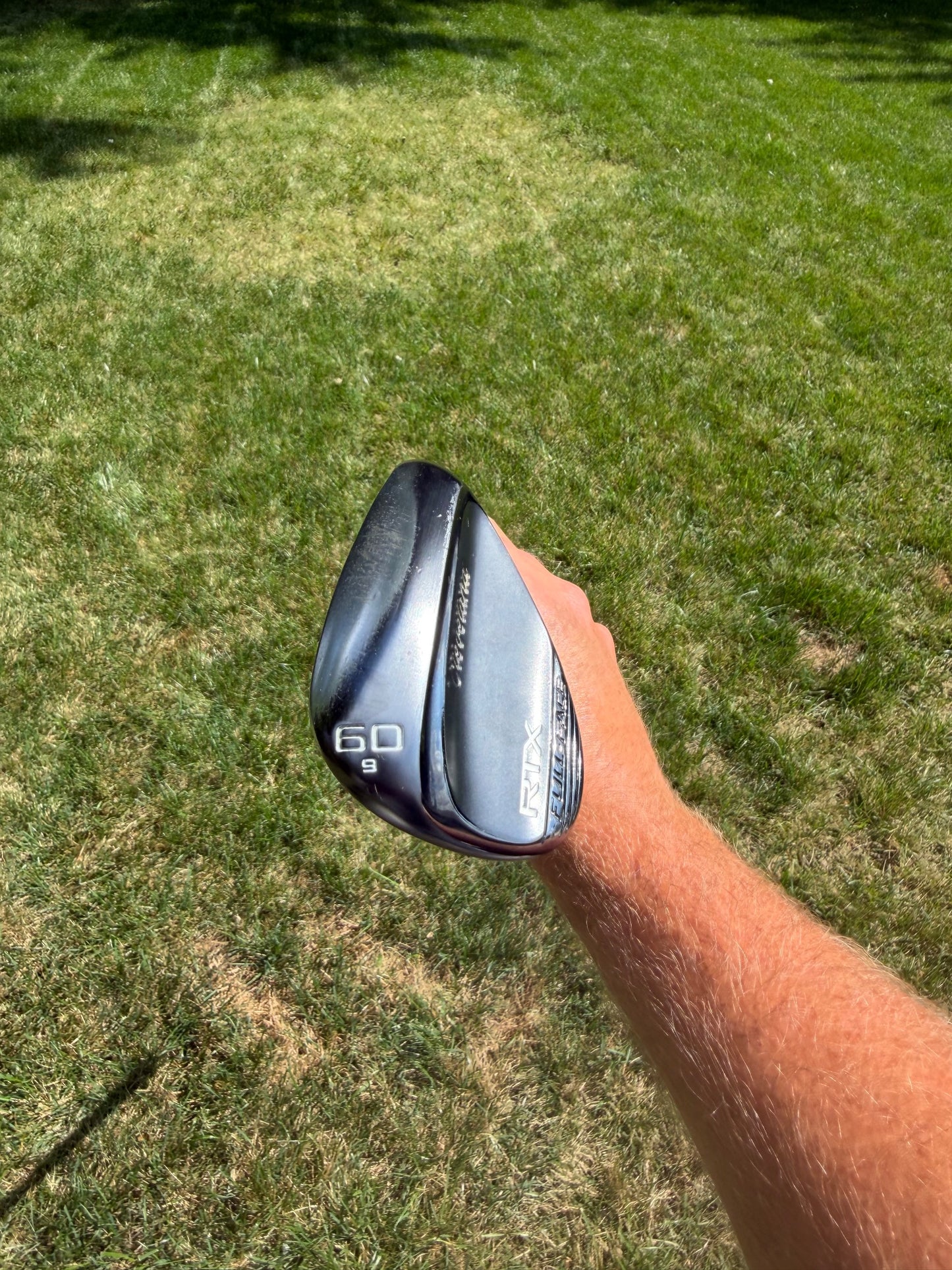 Cleveland RTX Full Face Black Satin Lob Wedge 60°/9 Spinner Wedge Flex 35" NICE — photo 4