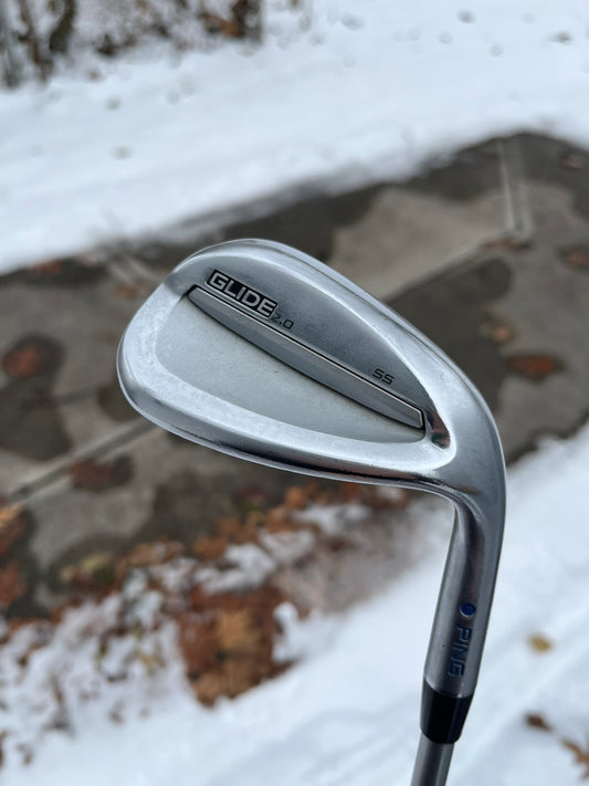 Ping Glide 2.0 Sand Wedge 54° / 12 Blue Dot C-Taper 130 Extra Stiff Flex 35.5″