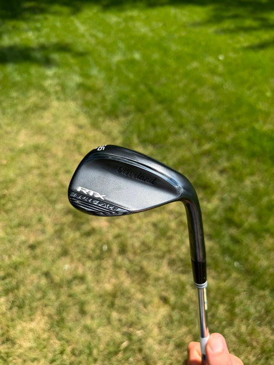 Cleveland RTX Full Face Black Satin Sand Wedge 56°/9 Spinner Wedge Flex 35.5"