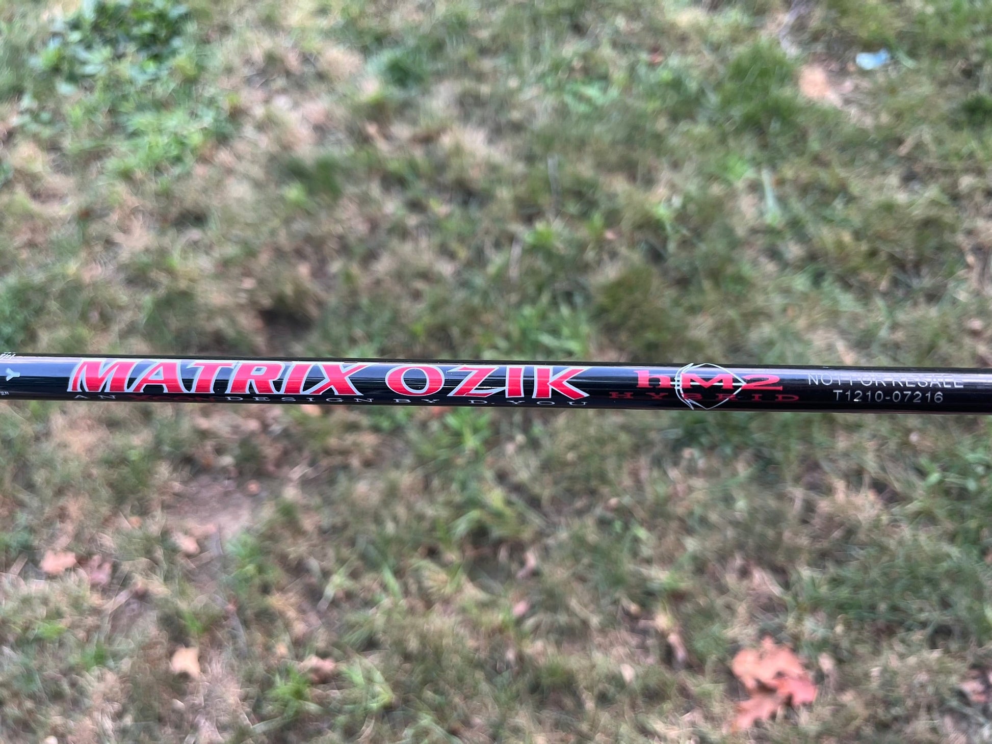 Photo of PXG 0311 Black GEN1 3-Iron Extra Stiff Flex Matrix Ozik Hm2