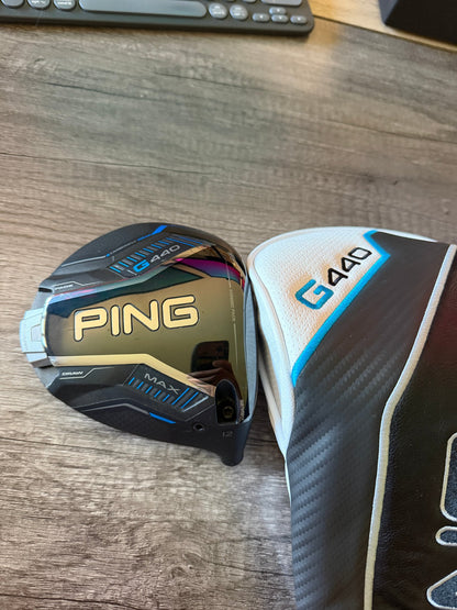Ping G440 MAX Driver 12° +HC Head Only NICE