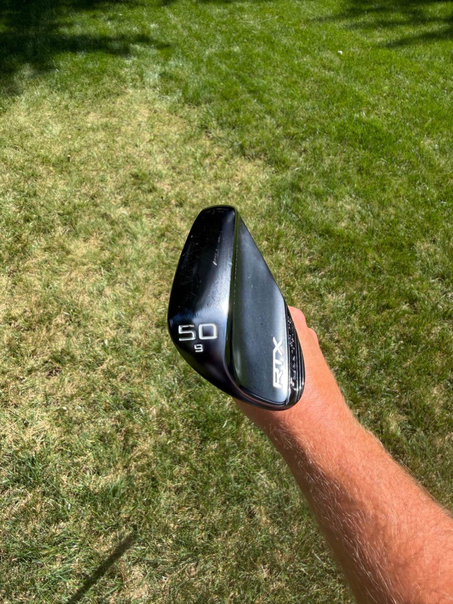 Cleveland RTX Full Face Black Satin Gap Wedge 50°/9 Wedge Flex 35.75" NICE — photo 4