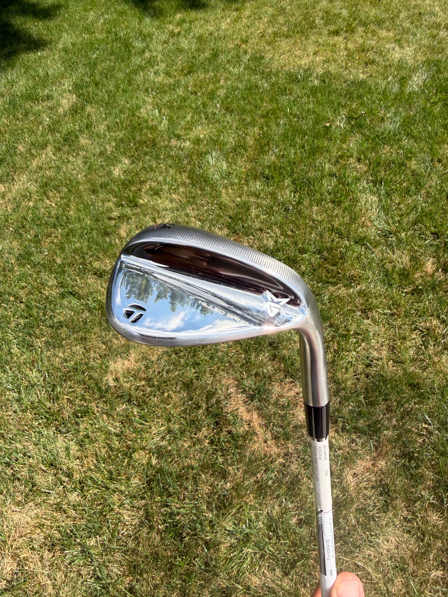 TaylorMade milled grind chrome Sand Wedge 54°/11 KBS Tour Wedge Flex 35.25" MINT