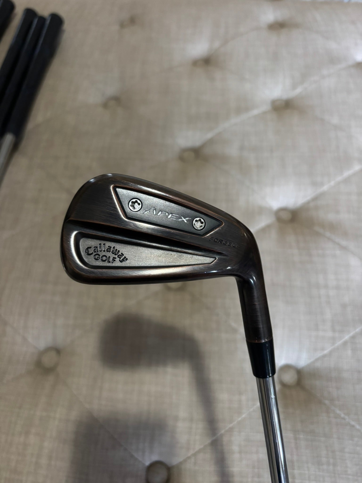 Photo of Callaway Apex Ai300 Brushed Copper Iron Set Regular Flex R300