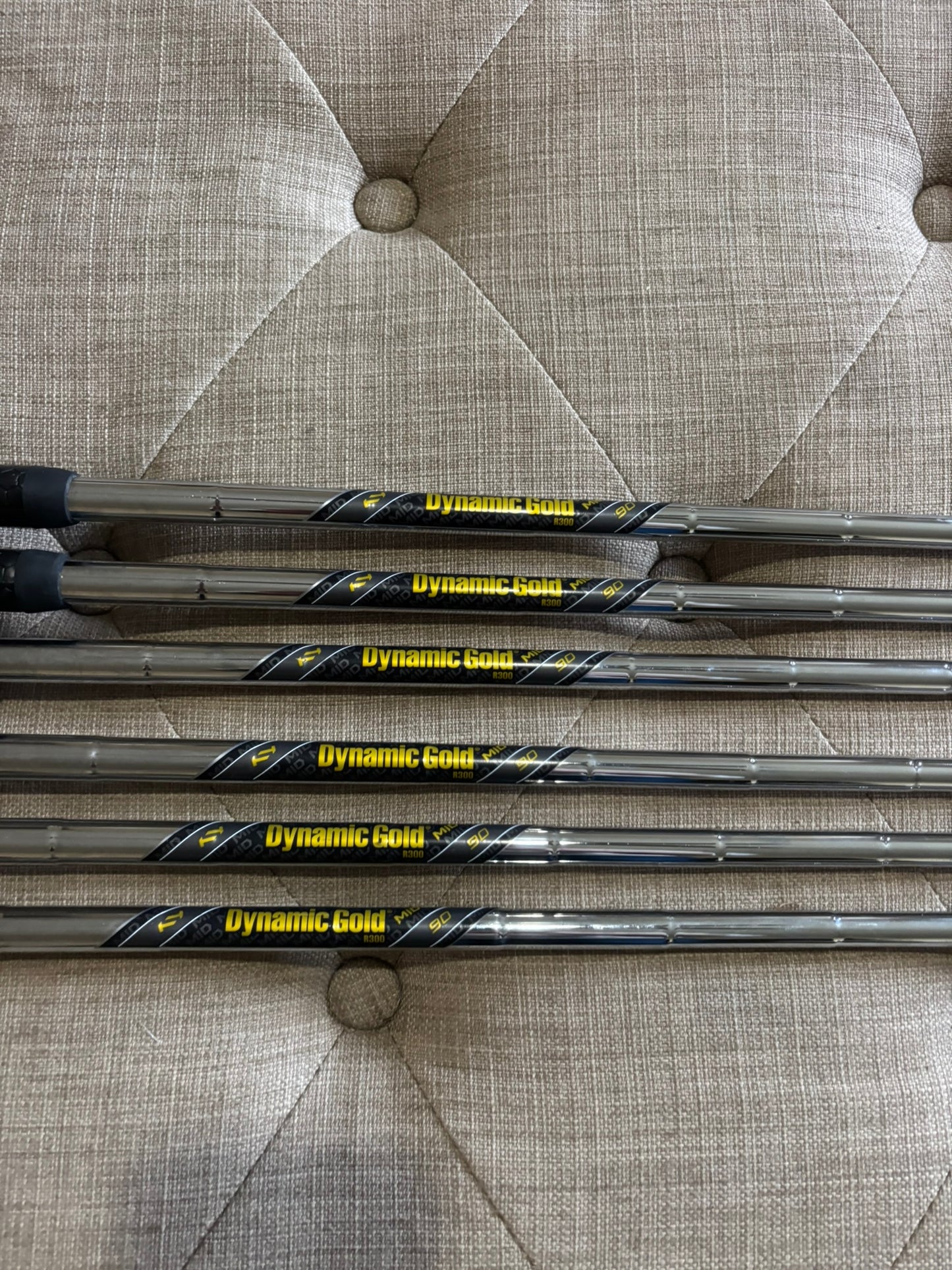 Photo of Callaway Apex Ai300 Brushed Copper Iron Set Regular Flex R300