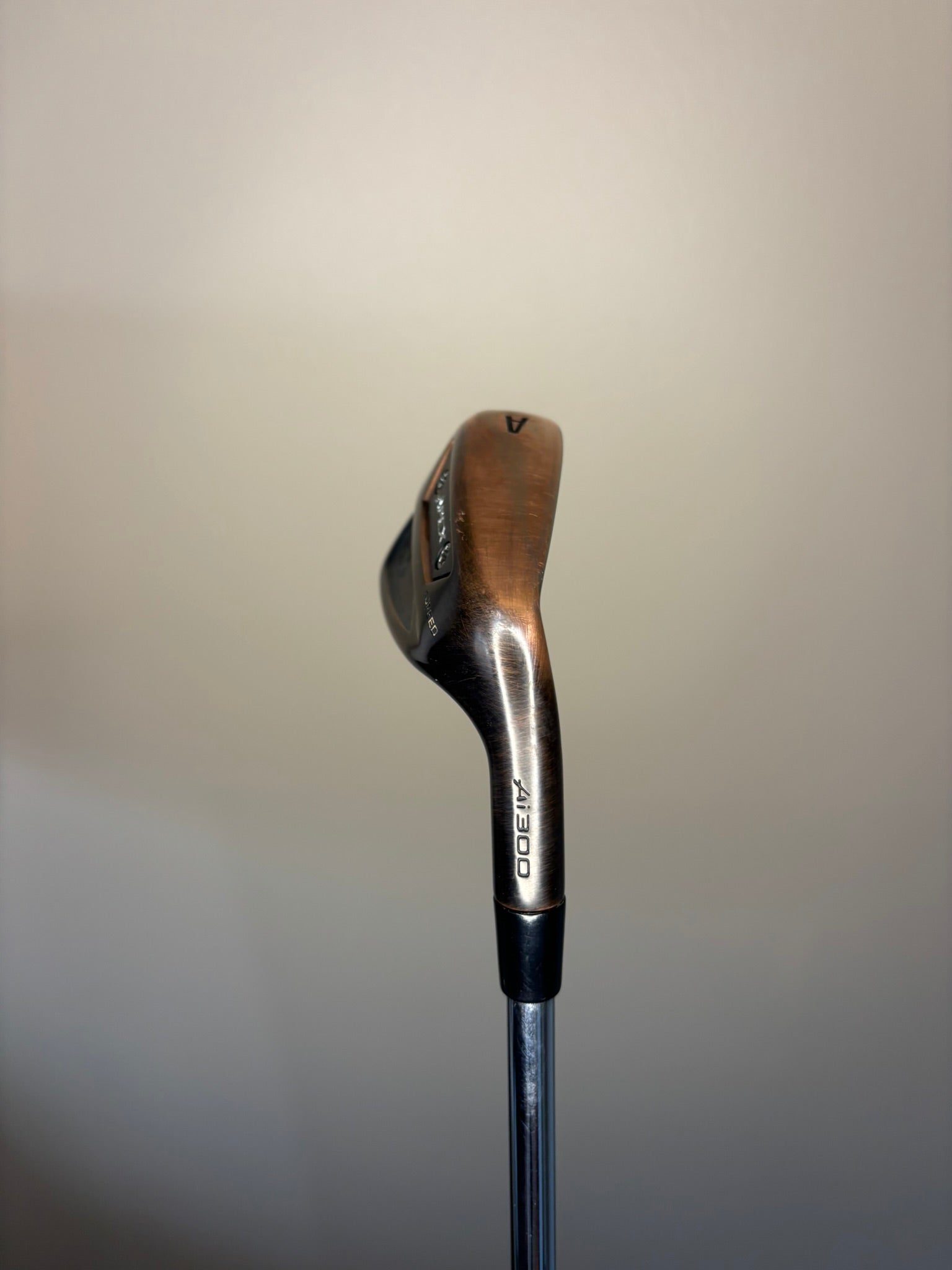 Photo of Callaway Apex Ai300 Brushed Copper Gap Wedge Regular Flex R300