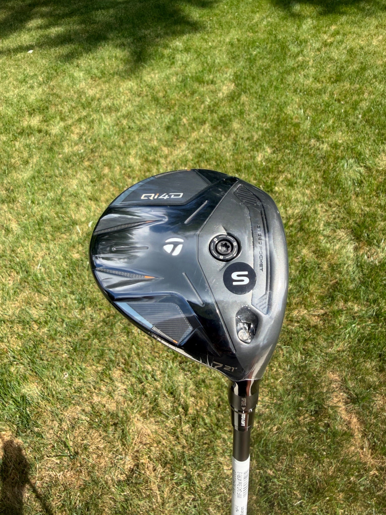 TaylorMade Qi4D 7-Wood 21° REAX Stiff Flex 41.5" +HC NEW