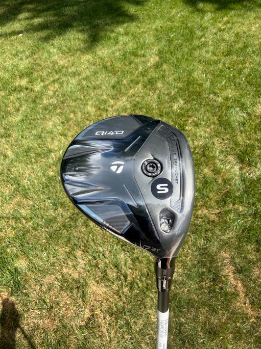 TaylorMade Qi4D 7-Wood 21° REAX Stiff Flex 41.5" +HC NEW