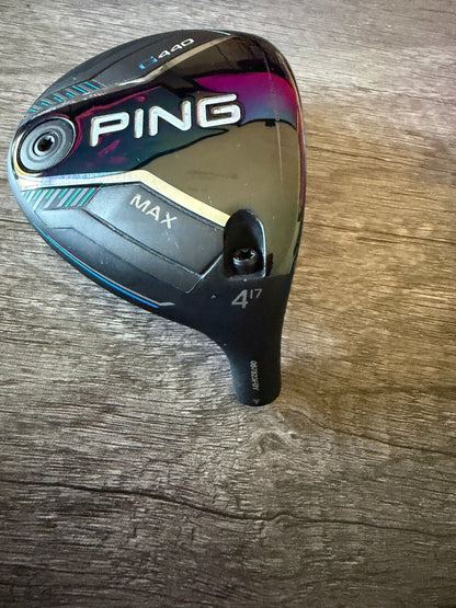 Ping G440 MAX 4-Wood 17° +HC Head Only NICE — photo 3