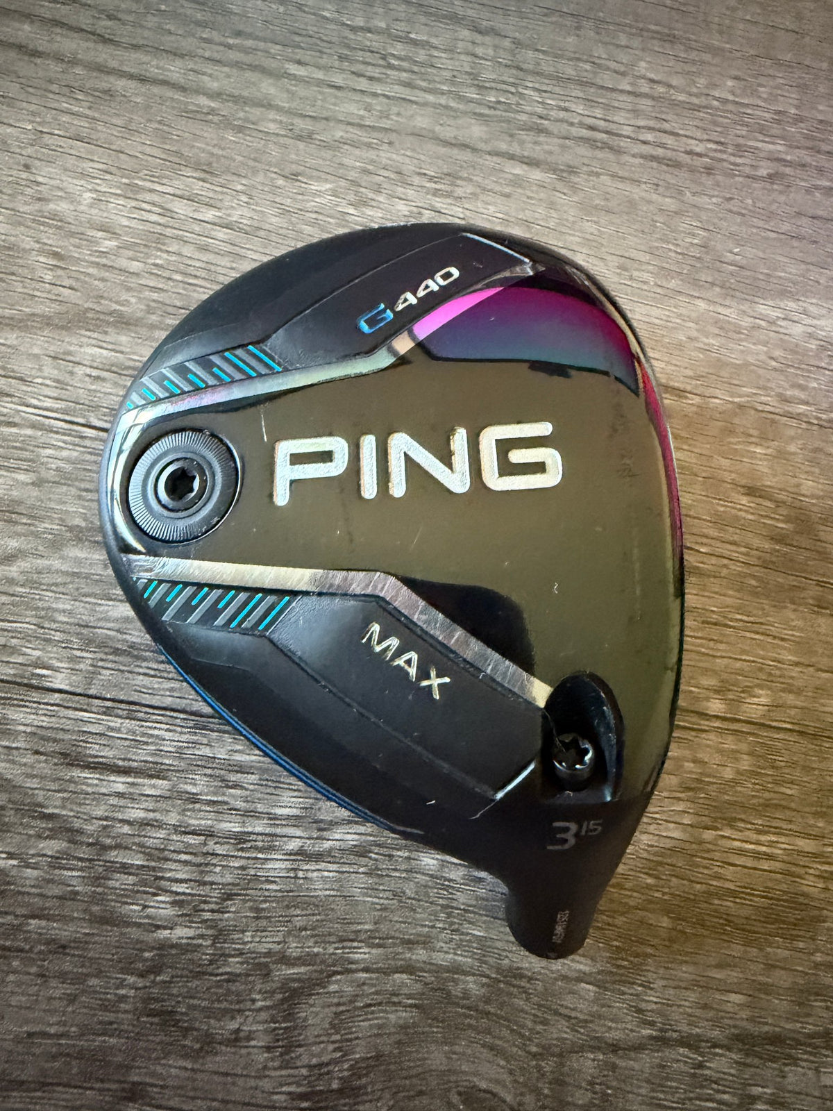 Ping G440 MAX 3-Wood 15° +HC Head Only NICE — photo 2