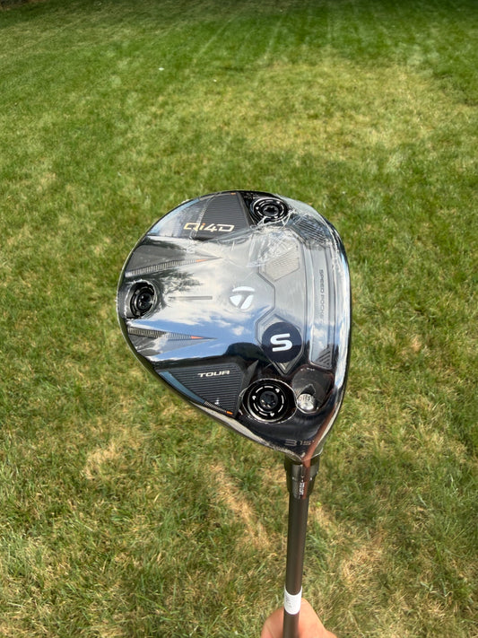 TaylorMade Qi4D Tour 3-Wood 15° REAX Stiff Flex 43" +HC NEW