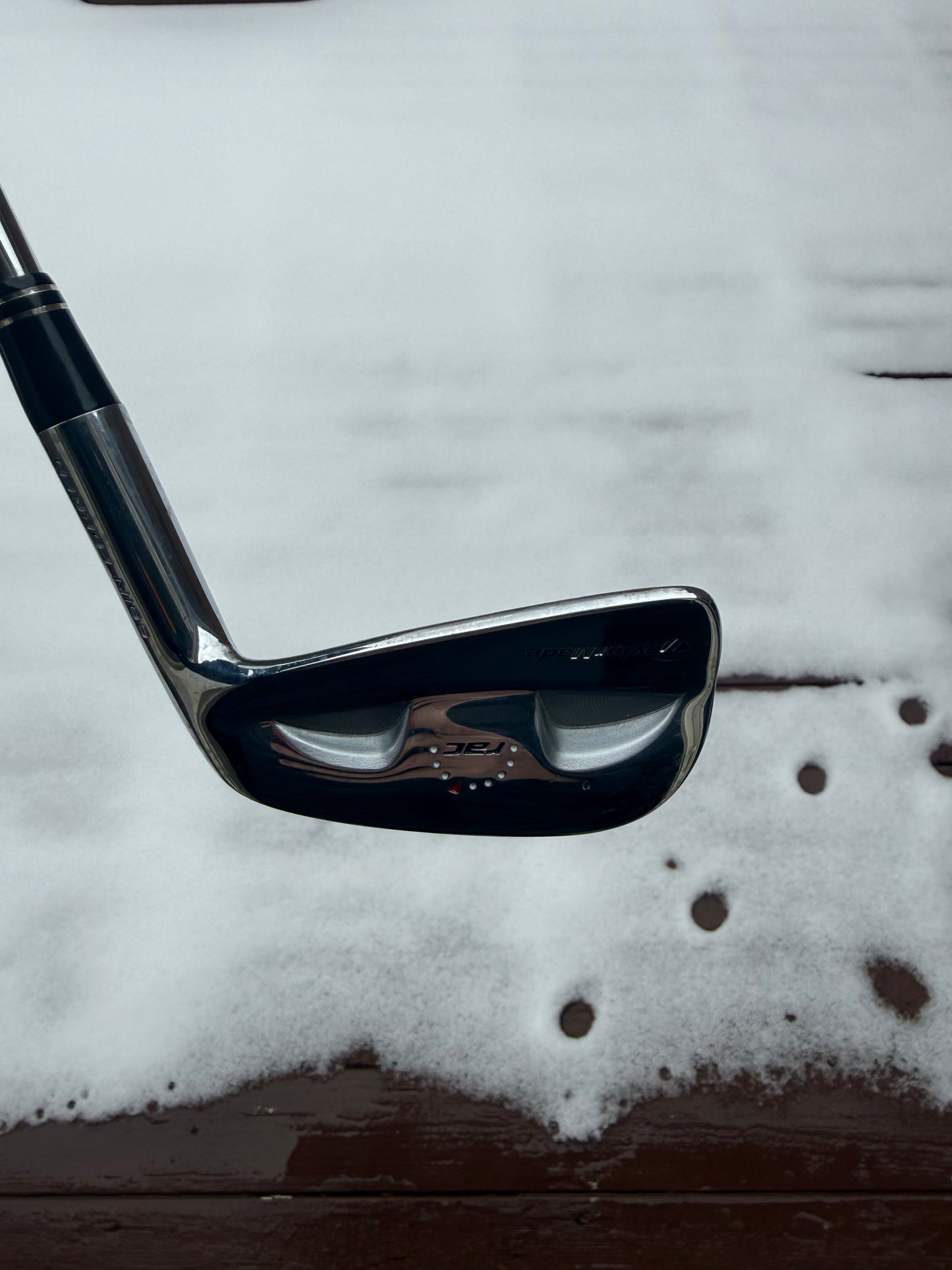 TaylorMade Rac Coin Forged 6-Iron FMC Rifle Stiff Flex 37″ NICE