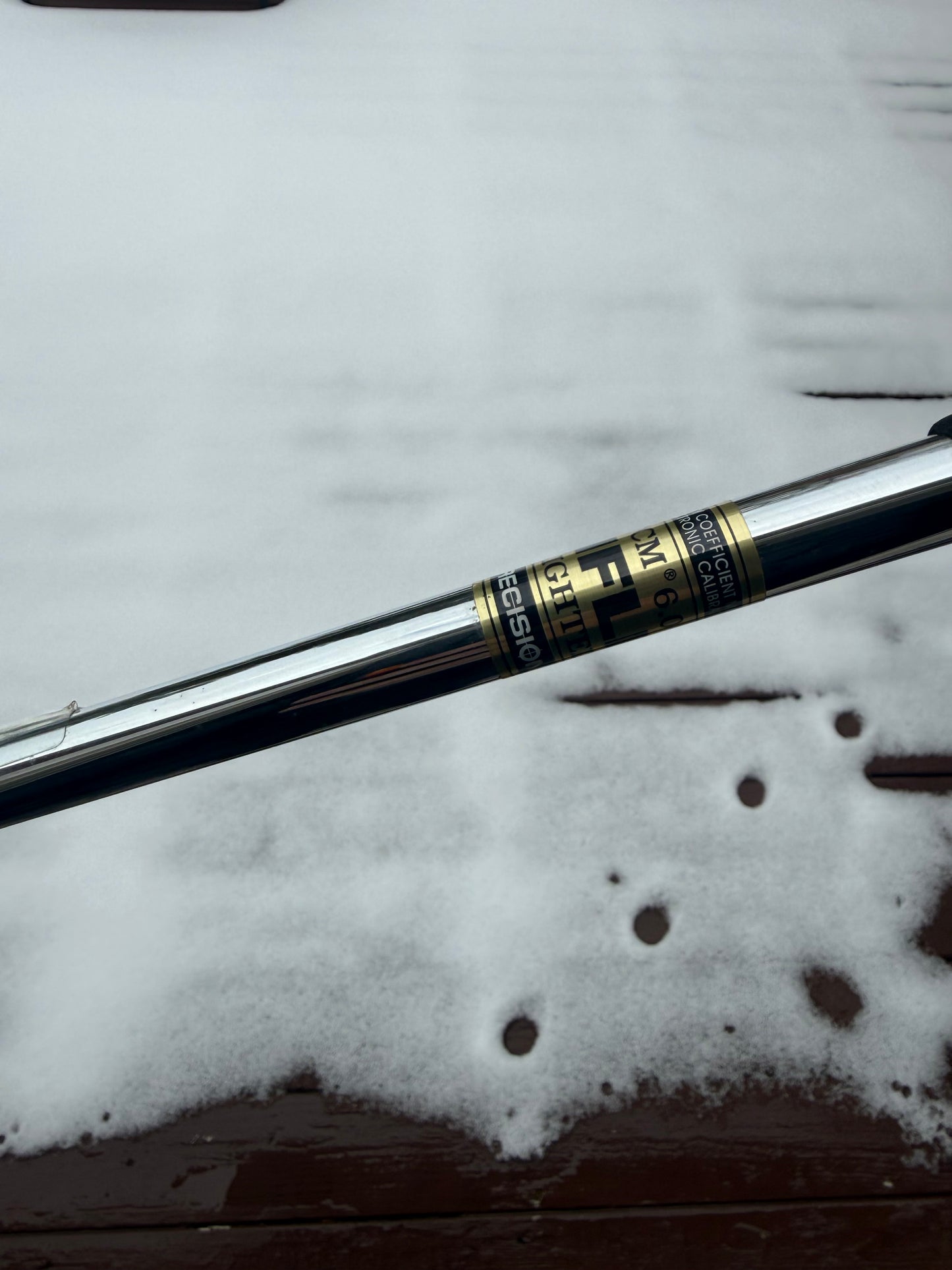 TaylorMade Rac Coin Forged 6-Iron FMC Rifle Stiff Flex 37″ NICE