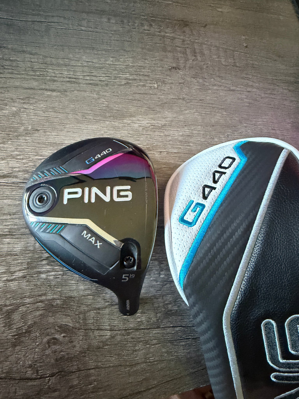 Ping G440 MAX 5-Wood 19° +HC Head Only NICE
