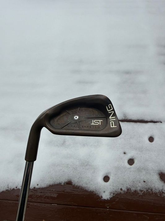 Ping isi Karsten 5-Iron Silver Dot Cushin Regular Flex Lefty 38.5″ NICE