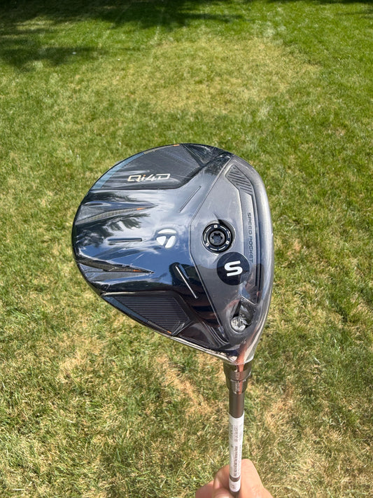 TaylorMade Qi4D 3-Wood 15° REAX Stiff Flex 43" +HC NEW
