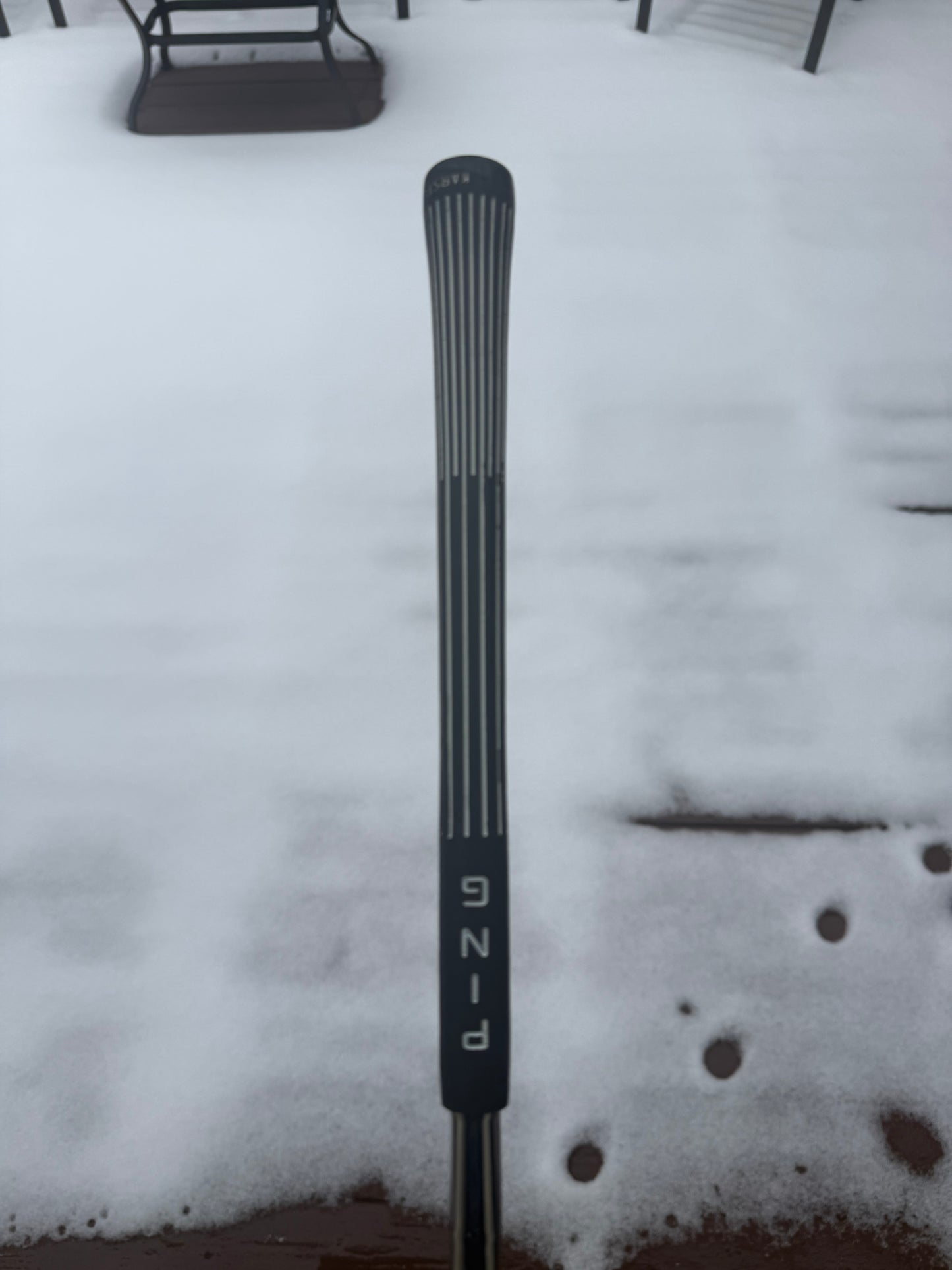 Ping isi Karsten 5-Iron Silver Dot Cushin Regular Flex Lefty 38.5″ NICE