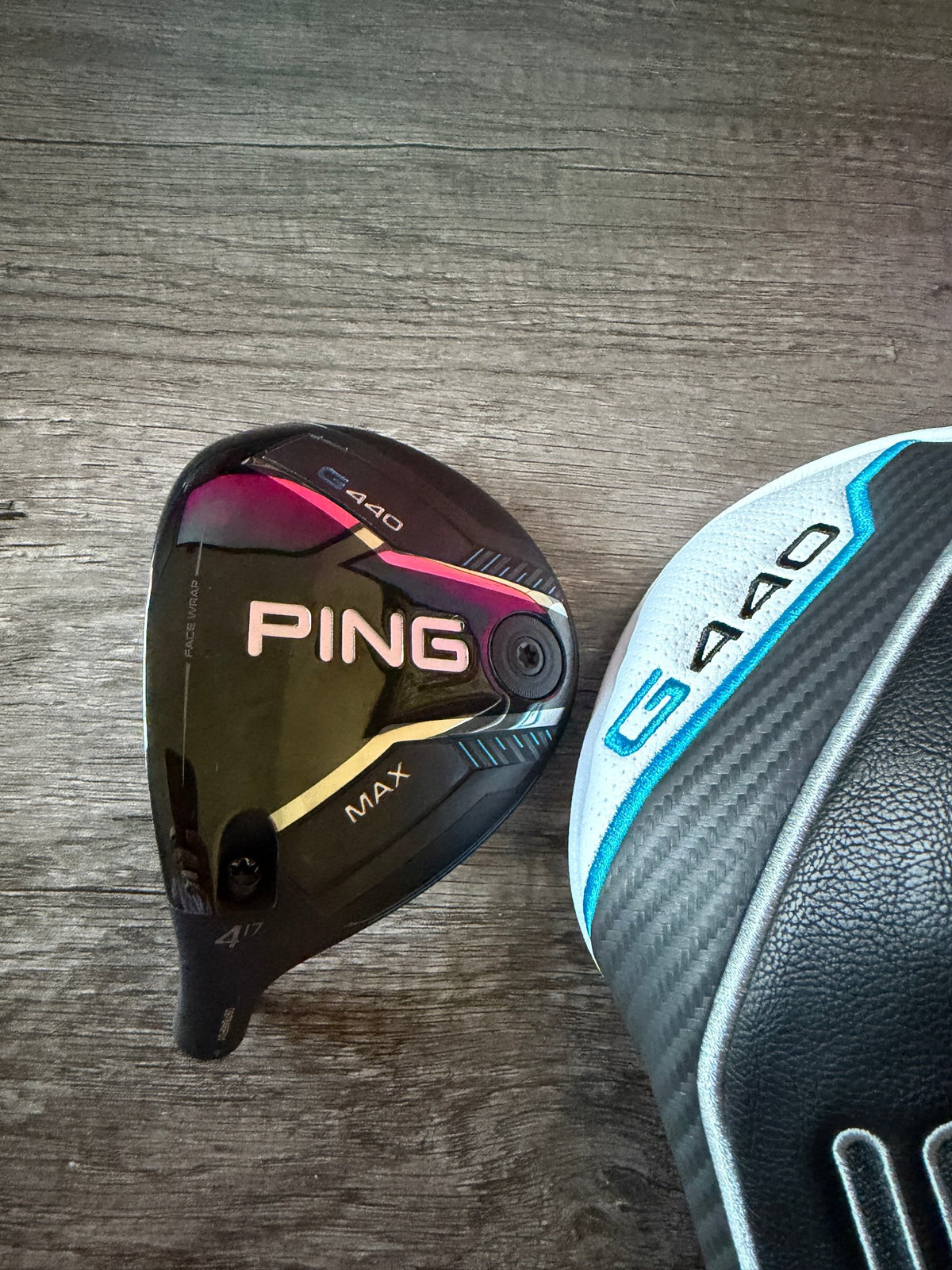 Ping G440 MAX 4-Wood 17° Lefty +HC Head Only MINT