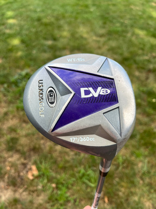 US Kids DV3 WT-15s Driver 17° Youth Flex 35.5″