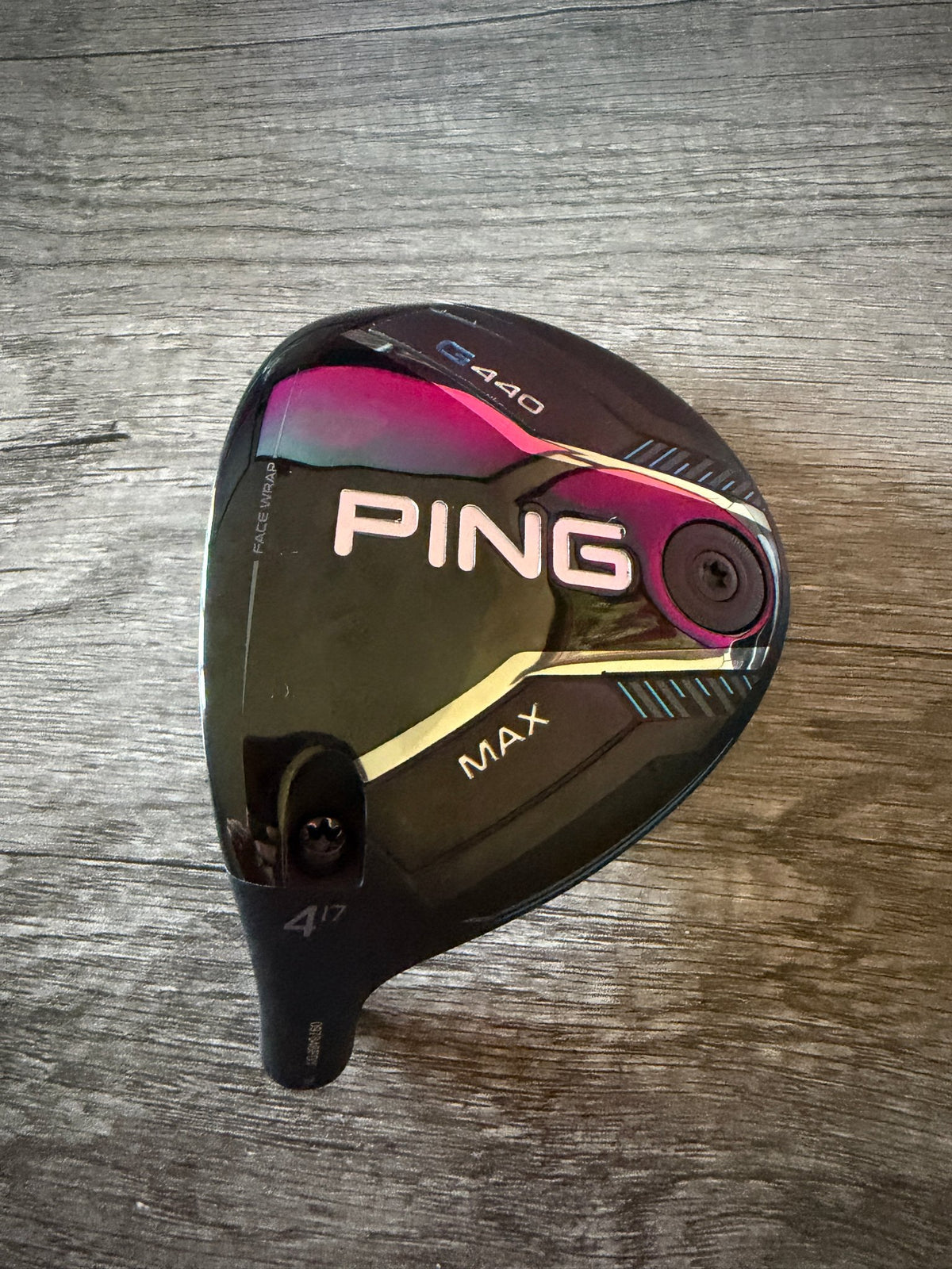 Ping G440 MAX 4-Wood 17° Lefty +HC Head Only MINT — photo 2